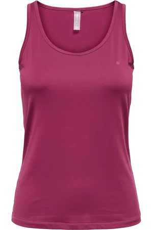 ONLY Onpcarmen Life Un Sl Reg Top Noos Burgundy