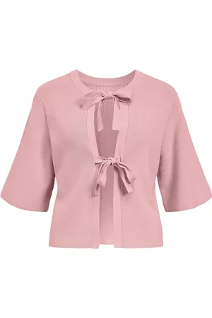 Object Objulla Parvi 2/4 Knit Cardigan Noos Pink