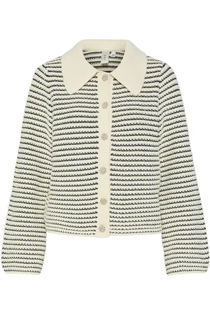 Y.A.S Fanto Ls Knit Cardigan S. Cream