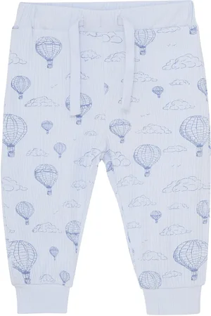 EN FANT Pants Rib Aop Blue
