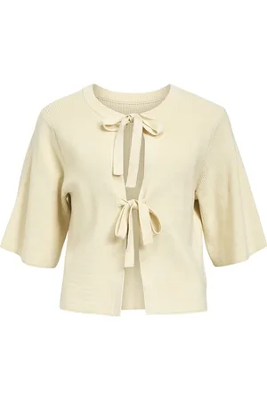 Object Objulla Parvi 2/4 Knit Cardigan Noos Cream