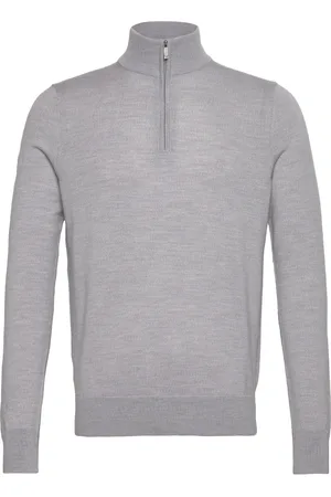 Callaway Thermal Merino Wool 1/4 Zip Sweater Grey