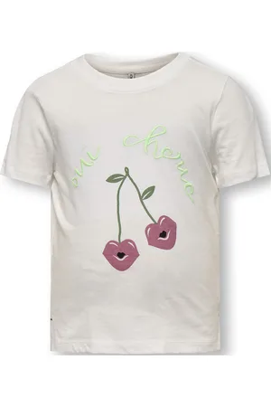 ONLY Kmgcandy Life S/S Printed Tee Jrs Noos White