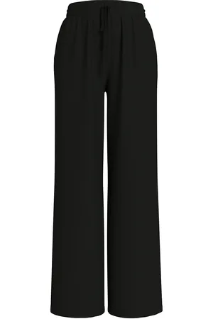 VILA Vijosa Hw Wide Pants - Noos Black