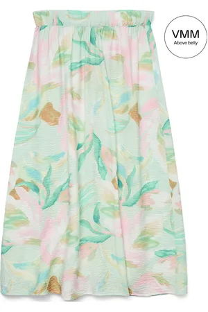 VERO MODA Vmmjosie 7/8 Skirt Wvn Ga Green