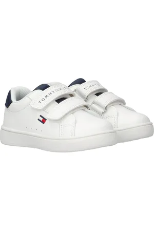 Tommy Hilfiger Tommy Hlfiger Low Cut Velcro Sneaker White