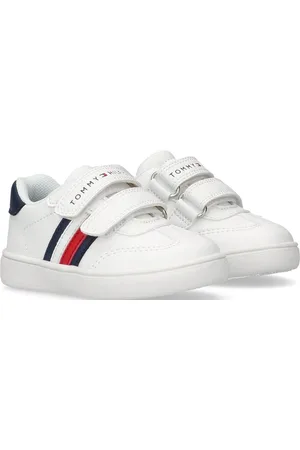 Tommy Hilfiger Tommy Hlfiger Low Cut Velcro Sneaker White