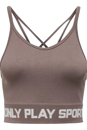 ONLY Onpnanna-1 Seam Bra Brown