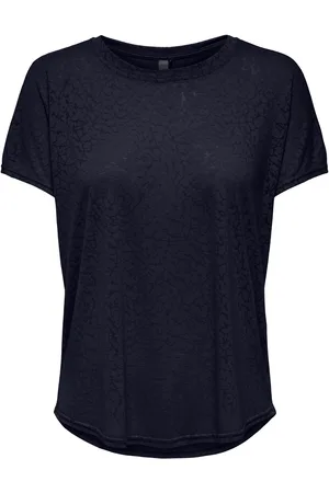 ONLY Onpaub-Bia On Ss Bat Curved Bn Tee Black