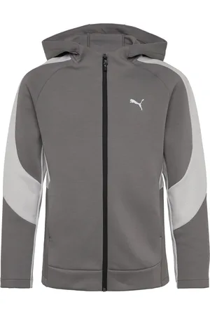 PUMA Evostripe Full-Zip Hoodie Dk B Grey