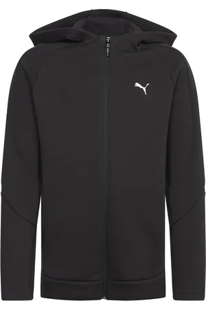 PUMA Evostripe Full-Zip Hoodie Dk B Black