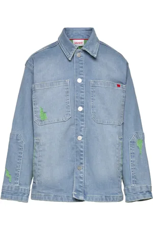 HUGO BOSS Denimovershirt Blue