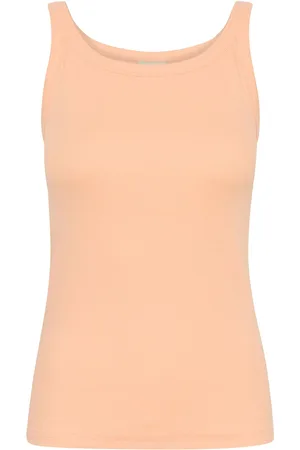 Kaffe Kacarna Tank Top Coral
