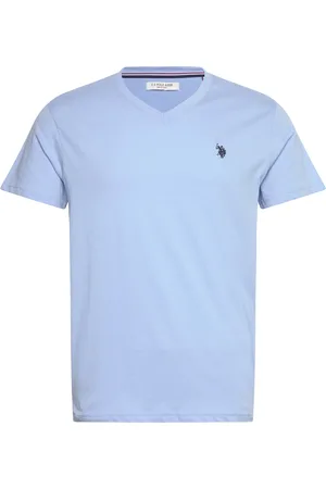 U.S. Polo Assn. Uspa T-Shirt V-Neck Cem Men Blue