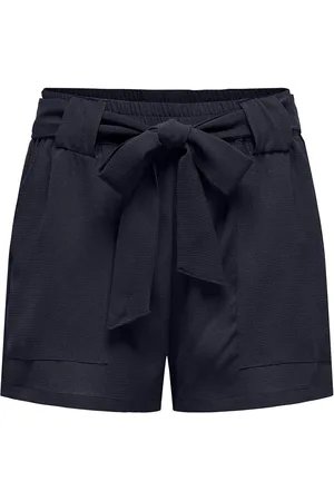 ONLY Onlnova Life Vis Talia Shorts Solid Navy