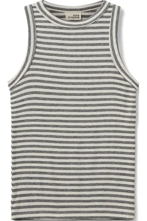 Sofie Schnoor Julliesy Rib Top Grey