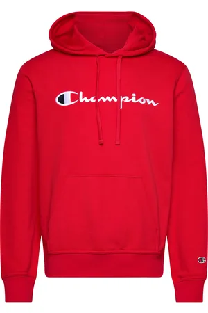 Champion Hooded Sweatshirt Red