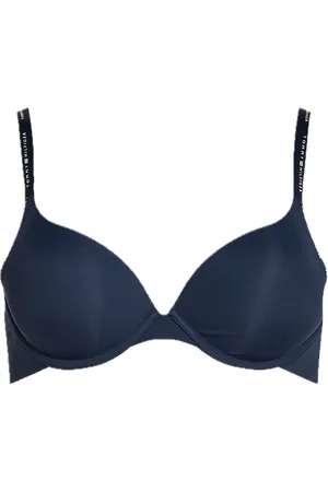 Tommy Hilfiger Plunge Push Up Navy