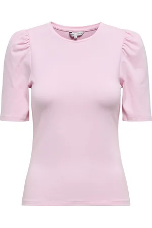 ONLY Onllive Love 2/4 Pufftop Jrs Noos Pink