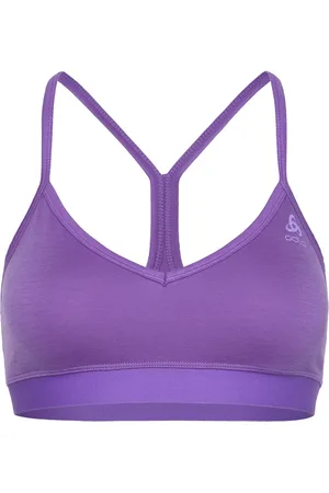 Odlo Merino Soft Sport Bra Purple