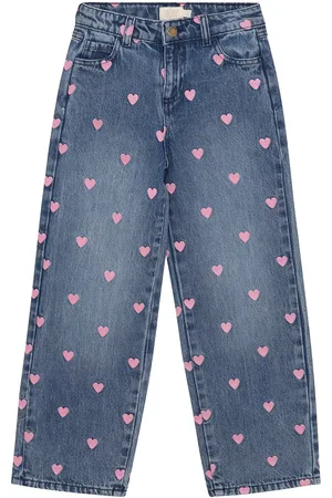 Creamie Jeans Wide Denim Blue