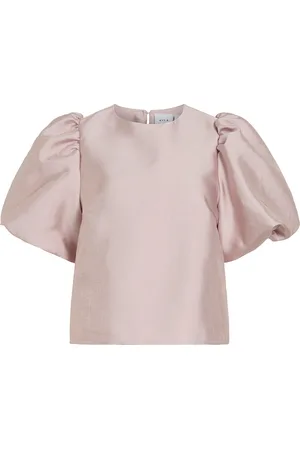 VILA Vishina 2/4 O-Neck Top/Dc/Ka Pink