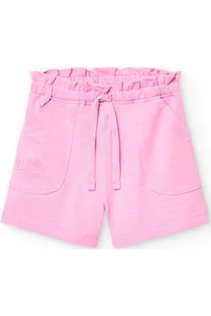 Boboli Knit Shorts Flame Pink