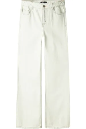 LMTD Nlfnoud Lw Lc Wide Pant White