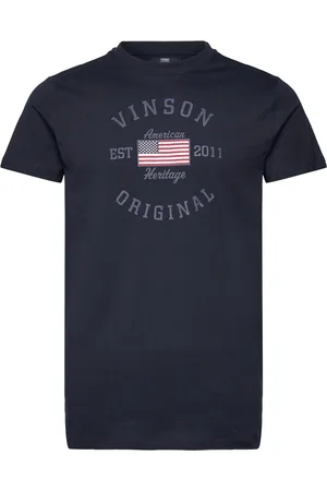 Vinson Kaleb Reg Sj Vin M Tee Navy