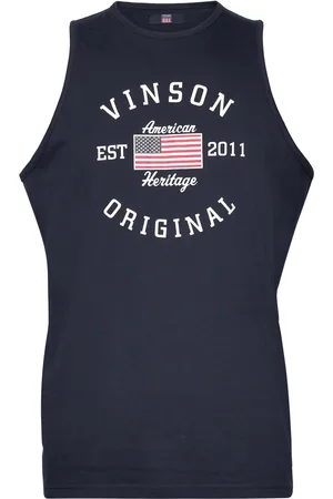 Vinson Ryan Reg Cot Sj Vin M Top Navy