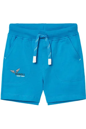 Boboli Knit Bermuda Shorts Basic Blue