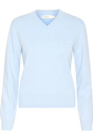 INWEAR Wallisiw V-Neck Pullover Blue