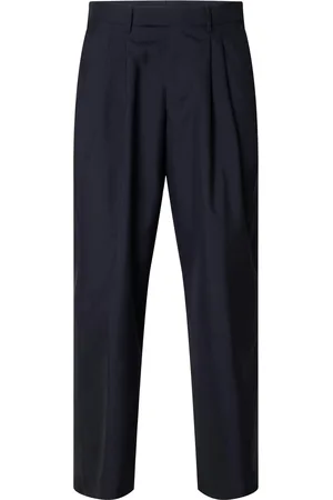 SELECTED Slhrelaxed-Axel Trs Navy