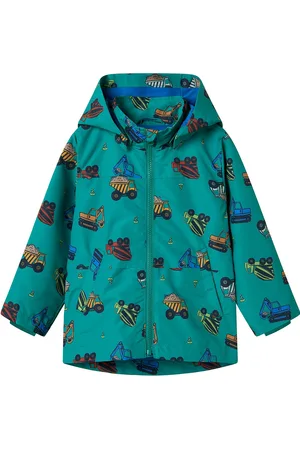NAME IT Nmmmax Li Jacket Aop Green