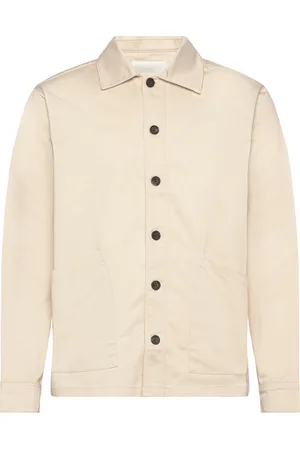 Solid Sdossie Overshirt Cream