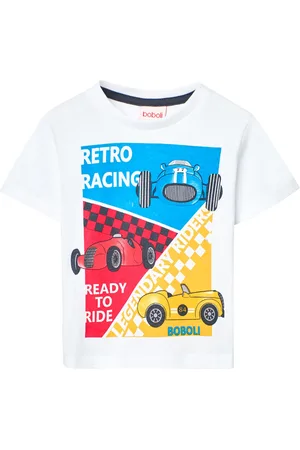 Boboli Knit T-Shirt Flame