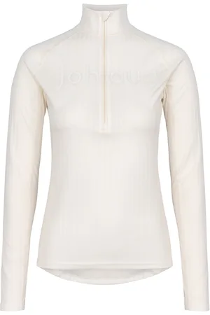 Johaug Rib Tech Half Zip White