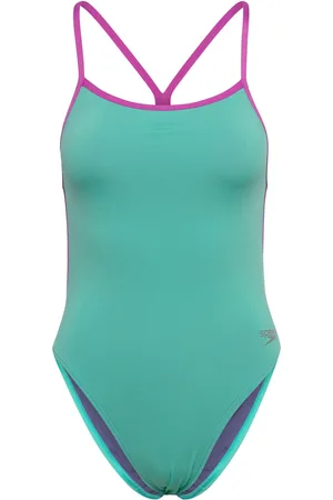 Speedo Womens Solid Vback