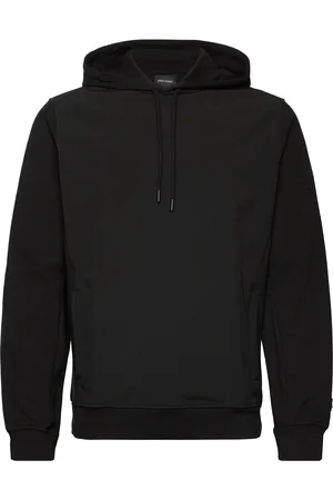 Lyle & Scott Softshell Hybrid Pullover Hoodie Black