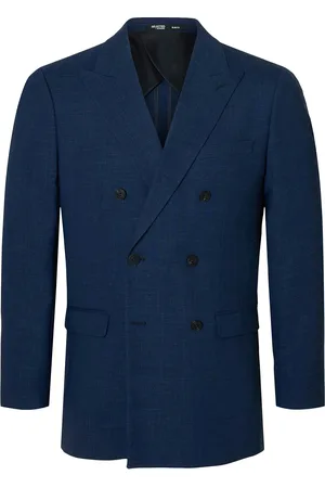 SELECTED Slhslim-Oasis Sun Db Blz Navy