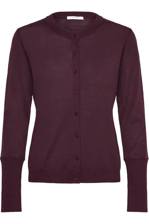 Claire Woman Cwcandy - Cardigan Burgundy