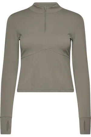 Rethinkit Half Zip - True To Body Khaki