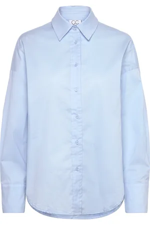 Coster Copenhagen Cc Heart Millie Solid Loose Shirt Blue