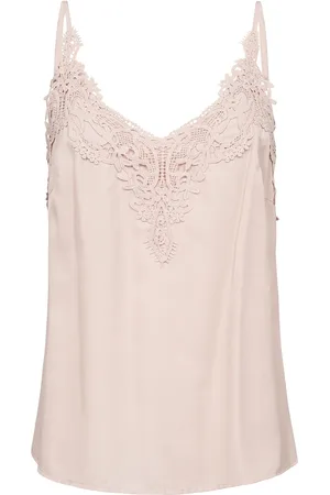 Cream Cranna Top Pink