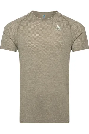 Odlo Essential Seamless T-Shirt Crew Neck S/S Khaki