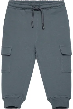MANGO Cargo Jogger Trousers Green
