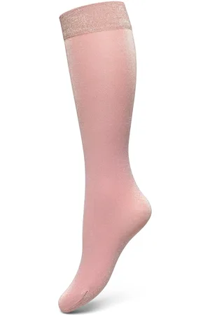 Swedish Stockings Ines Shimmery Socks Pink