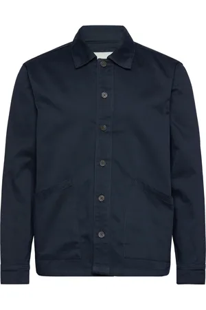 Solid Sdossie Overshirt Navy