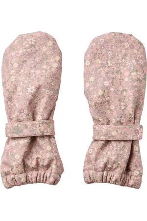WHEAT Rain Mittens Rily Pink