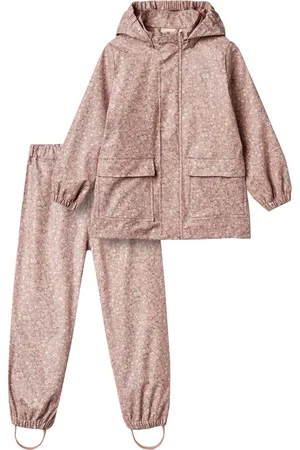 WHEAT Rainwear Ola Set Pink